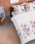 Pościel flanelowa 220x200 biała kolorowa kwiaty 4949 A Flanela 2024 Pościel flanelowa 220x200 biała kolorowa kwiaty 4949 A Flanela 2024