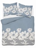 Pościel flanelowa 220x200 niebieska kwiaty 4948 A Flanela 2024 Pościel flanelowa 220x200 niebieska kwiaty 4948 A Flanela 2024