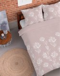 Pościel flanelowa 220x200 pudrowa kwiaty 4946 A Flanela 2024 Pościel flanelowa 220x200 pudrowa kwiaty 4946 A Flanela 2024