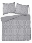 Pościel flanelowa 220x200 szara listki 4941 A Flanela 2024 Pościel flanelowa 220x200 szara listki 4941 A Flanela 2024