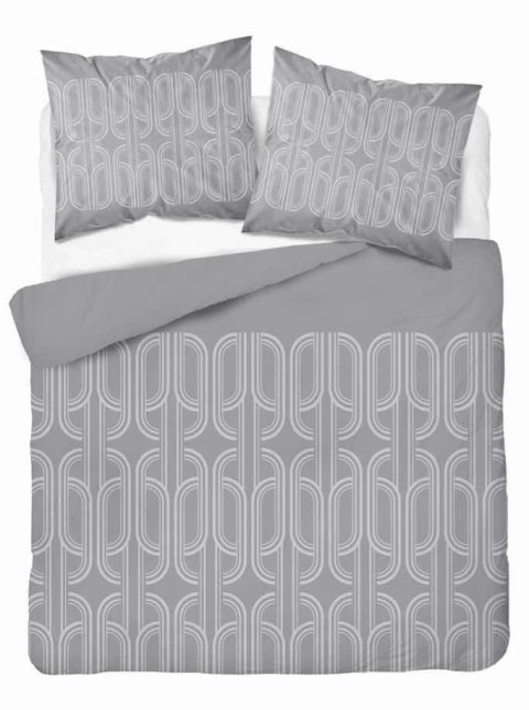 Pościel flanelowa 220x200 szara listki 4941 A Flanela 2024 Pościel flanelowa 220x200 szara listki 4941 A Flanela 2024