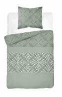 Pościel satynowa 140x200 miętowa szara ornamenty 4767C z jedną poszewką Home Satin 27 Pościel satynowa 140x200 miętowa szara ornamenty 4767C z jedną poszewką Home Satin 27