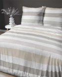 Pościel satynowa 220x200 biała kremowa szara pasy 5053A Home Satin 27 Pościel satynowa 220x200 biała kremowa szara pasy 5053A Home Satin 27