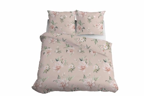 Pościel satynowa 220x200 różowa biała kwiaty 5056A Home Satin 27 Pościel satynowa 220x200 różowa biała kwiaty 5056A Home Satin 27