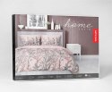 Pościel satynowa 220x200 różowa zielona kwiaty 5060B Home Satin 27 Pościel satynowa 220x200 różowa zielona kwiaty 5060B Home Satin 27
