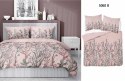 Pościel satynowa 220x200 różowa zielona kwiaty 5060B Home Satin 27 Pościel satynowa 220x200 różowa zielona kwiaty 5060B Home Satin 27
