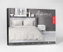 Pościel satynowa 220x200 szara biała kwiaty 5059A Home Satin 27 Pościel satynowa 220x200 szara biała kwiaty 5059A Home Satin 27