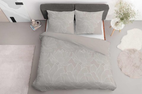 Pościel satynowa 220x200 szara biała kwiaty 5059A Home Satin 27 Pościel satynowa 220x200 szara biała kwiaty 5059A Home Satin 27