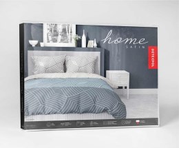 Pościel satynowa 220x200 szara niebieska beżowa ornamenty 5058B Home Satin 27