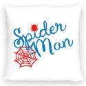 Poszewka dekoracyjna 40x40 Spiderman niebieska biała welwetowa 12 Carbotex Poszewka dekoracyjna 40x40 Spiderman niebieska biała welwetowa 12 Carbotex