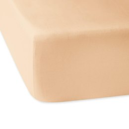Prześcieradło satynowe z gumką 120x200 beżowe jasne 044 Darymex