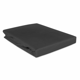 Prześcieradło satynowe z gumką 120x200 czarne 04000966 Darymex