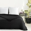 Narzuta Vanesa 170x210 czarna z falbanką Eurofirany Narzuta Vanesa 170x210 czarna z falbanką Eurofirany