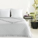 Narzuta Vanesa 170x210 srebrna z falbanką Eurofirany Narzuta Vanesa 170x210 srebrna z falbanką Eurofirany