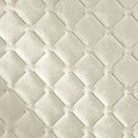 Narzuta dekoracyjna 70x160 Dimon na fotel biała geometryczna welurowa Eurofirany Narzuta dekoracyjna 70x160 Dimon na fotel biała geometryczna welurowa Eurofirany