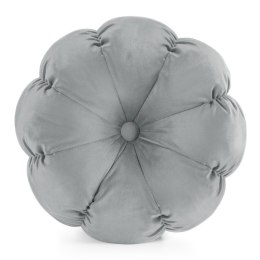 Poduszka dekoracyjna 37x37 Flower 41 srebrna Eurofirany