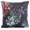 Poszewka dekoracyjna 45x45 Velvet 131 fioletowa ciemna ze wzorem kwiatowym welurowa Eurofirany Poszewka dekoracyjna 45x45 Velvet 131 fioletowa ciemna ze wzorem kwiatowym welurowa Eurofirany
