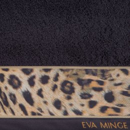 Ręcznik Eva 23 70x140 czarny frotte bawełniany 500 g/m2 Eva Minge Eurofirany