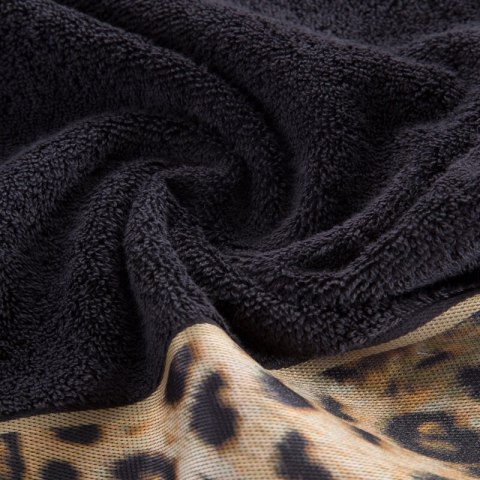 Ręcznik Eva 23 70x140 czarny frotte bawełniany 500 g/m2 Eva Minge Eurofirany Ręcznik Eva 23 70x140 czarny frotte bawełniany 500 g/m2 Eva Minge Eurofirany