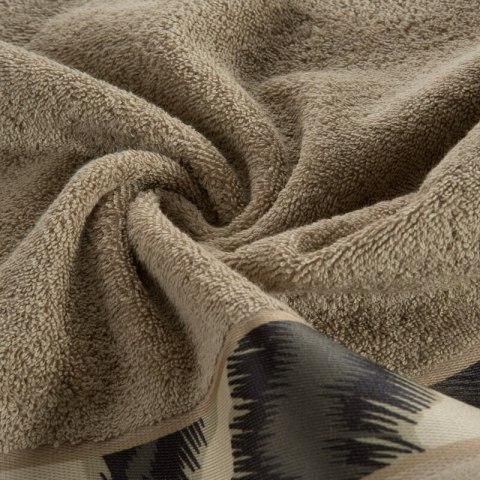 Ręcznik Eva 24 70x140 beżowy frotte bawełniany 500 g/m2 Eva Minge Eurofirany Ręcznik Eva 24 70x140 beżowy frotte bawełniany 500 g/m2 Eva Minge Eurofirany
