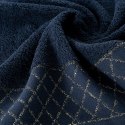 Ręcznik Layla 30x50 cm granatowy frotte bawełniany 500 g/m2 Eurofirany Ręcznik Layla 30x50 cm granatowy frotte bawełniany 500 g/m2 Eurofirany