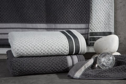 Ręcznik Madlen 30x50 cm szary frotte bawełniany 500 g/m2 Eurofirany Ręcznik Madlen 30x50 cm szary frotte bawełniany 500 g/m2 Eurofirany