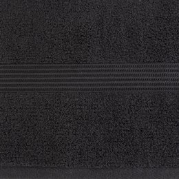 Ręcznik Molly 70x140 cm czarny frotte bawełniany 550 g/m2 Eurofirany