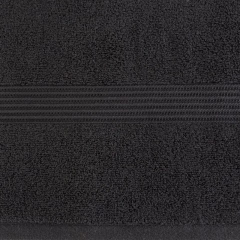 Ręcznik Molly 70x140 cm czarny frotte bawełniany 550 g/m2 Eurofirany Ręcznik Molly 70x140 cm czarny frotte bawełniany 550 g/m2 Eurofirany