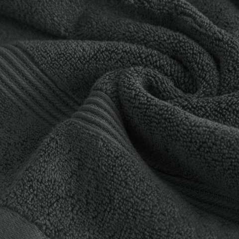 Ręcznik Molly 70x140 cm czarny frotte bawełniany 550 g/m2 Eurofirany Ręcznik Molly 70x140 cm czarny frotte bawełniany 550 g/m2 Eurofirany