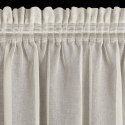 Firana 140x250 Carli beżowa z falbanami gotowa na taśmie Eurofirany Firana 140x250 Carli beżowa z falbanami gotowa na taśmie Eurofirany