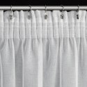 Firana 140x270 Carli biała z falbanami gotowa na taśmie Eurofirany Firana 140x270 Carli biała z falbanami gotowa na taśmie Eurofirany
