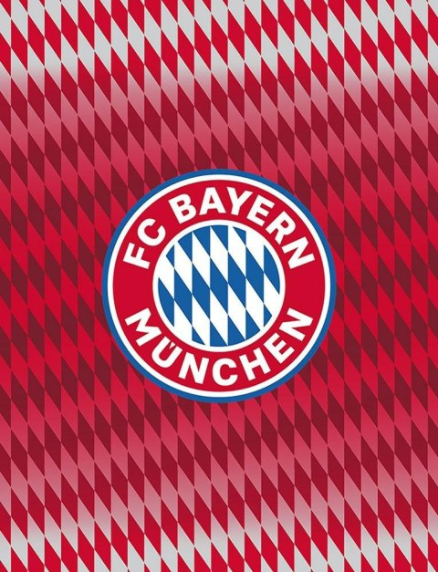 Koc polarowy 130x170 Bayern Monachium czerwony C24 Koc polarowy 130x170 Bayern Monachium czerwony C24