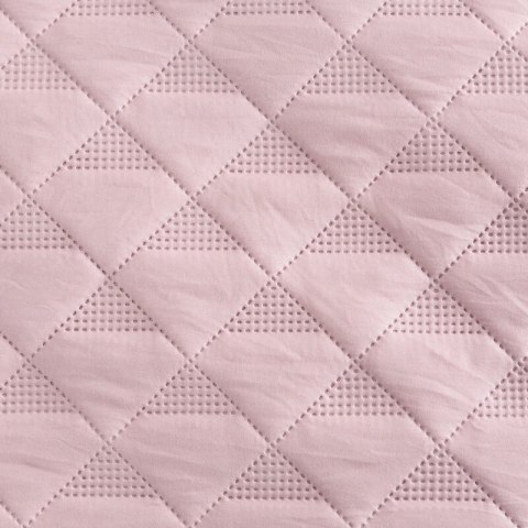 Narzuta Vanesa 220x240 pudrowa różowa z falbanką Eurofirany Narzuta Vanesa 220x240 pudrowa różowa z falbanką Eurofirany