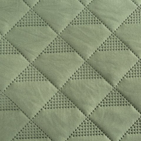 Narzuta Vanesa 220x240 zielona jasna z falbanką Eurofirany Narzuta Vanesa 220x240 zielona jasna z falbanką Eurofirany
