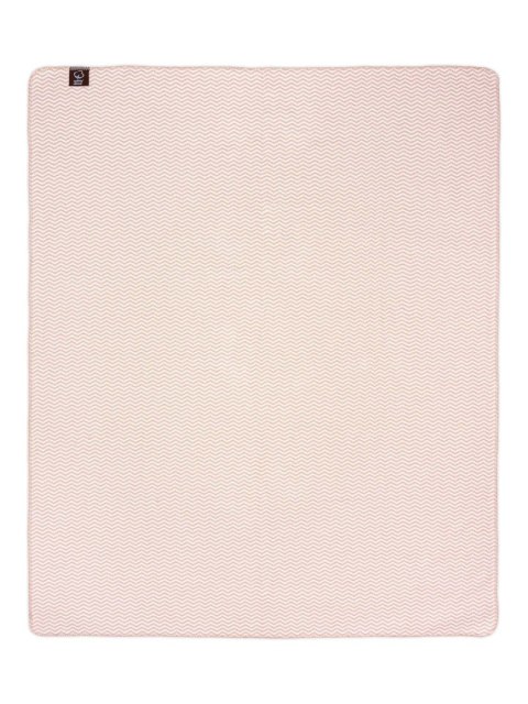 Narzuta pled 165x200 2149-2P Zygzak pudrowy koc wykończony szydełkiem RAW Narzuta pled 165x200 2149-2P Zygzak pudrowy koc wykończony szydełkiem RAW