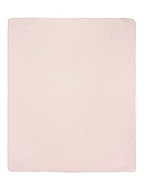 Narzuta pled 165x200 2149-2P Zygzak pudrowy koc wykończony szydełkiem RAW Narzuta pled 165x200 2149-2P Zygzak pudrowy koc wykończony szydełkiem RAW