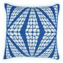 Poszewka bawełniana akrylowa 50x50 2155-1 Geometryczna lilia niebieska RAW Poszewka bawełniana akrylowa 50x50 2155-1 Geometryczna lilia niebieska RAW