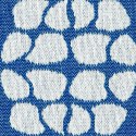 Poszewka bawełniana akrylowa 50x50 2155-1 Geometryczna lilia niebieska RAW Poszewka bawełniana akrylowa 50x50 2155-1 Geometryczna lilia niebieska RAW