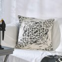 Poszewka bawełniana akrylowa 50x50 2160-1 Zebra czarna biała RAW Poszewka bawełniana akrylowa 50x50 2160-1 Zebra czarna biała RAW