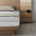 Prześcieradło adamaszkowe z gumką 140x200 Pasy różowe paski na wysoki materac 30 cm Eurofirany Prześcieradło adamaszkowe z gumką 140x200 Pasy różowe paski na wysoki materac 30 cm Eurofirany
