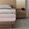 Prześcieradło adamaszkowe z gumką 140x200 Pasy różowe paski na wysoki materac 30 cm Eurofirany Prześcieradło adamaszkowe z gumką 140x200 Pasy różowe paski na wysoki materac 30 cm Eurofirany