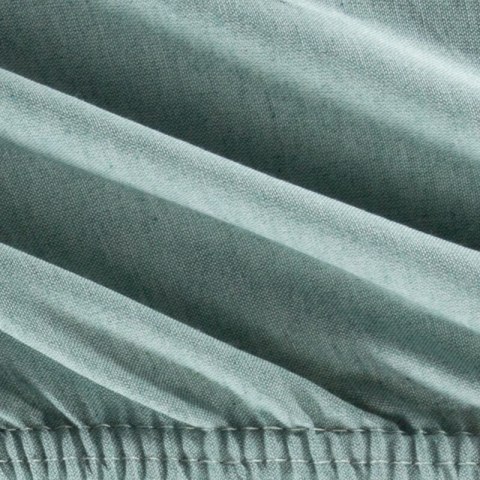 Prześcieradło z gumką 180x200 Gładkie miętowe na wysoki materac 30 cm Eurofirany Prześcieradło z gumką 180x200 Gładkie miętowe na wysoki materac 30 cm Eurofirany