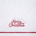 Ręcznik Gerda 3 70x140 biały Merry Christmas świąteczny 450 g/m2 Eurofirany Ręcznik Gerda 3 70x140 biały Merry Christmas świąteczny 450 g/m2 Eurofirany