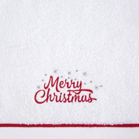 Ręcznik Gerda 3 70x140 biały Merry Christmas świąteczny 450 g/m2 Eurofirany Ręcznik Gerda 3 70x140 biały Merry Christmas świąteczny 450 g/m2 Eurofirany