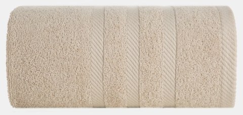 Ręcznik Milo 100x150 beżowy 500 g/m2 frotte bawełniany Eurofirany Ręcznik Milo 100x150 beżowy 500 g/m2 frotte bawełniany Eurofirany