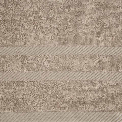 Ręcznik Milo 100x150 beżowy 500 g/m2 frotte bawełniany Eurofirany Ręcznik Milo 100x150 beżowy 500 g/m2 frotte bawełniany Eurofirany