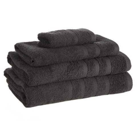 Ręcznik Milo 100x150 czarny 500 g/m2 frotte bawełniany Eurofirany Ręcznik Milo 100x150 czarny 500 g/m2 frotte bawełniany Eurofirany