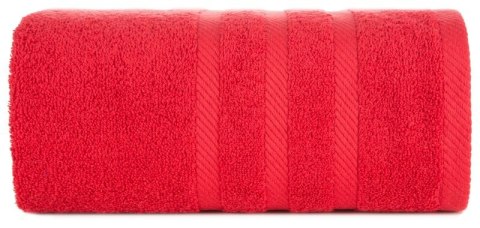 Ręcznik Milo 100x150 czerwony 500 g/m2 frotte bawełniany Eurofirany Ręcznik Milo 100x150 czerwony 500 g/m2 frotte bawełniany Eurofirany
