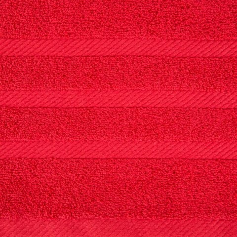 Ręcznik Milo 100x150 czerwony 500 g/m2 frotte bawełniany Eurofirany Ręcznik Milo 100x150 czerwony 500 g/m2 frotte bawełniany Eurofirany