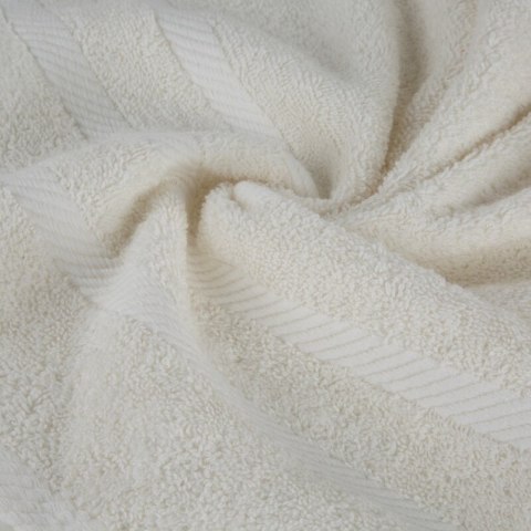 Ręcznik Milo 100x150 kremowy 500 g/m2 frotte bawełniany Eurofirany Ręcznik Milo 100x150 kremowy 500 g/m2 frotte bawełniany Eurofirany